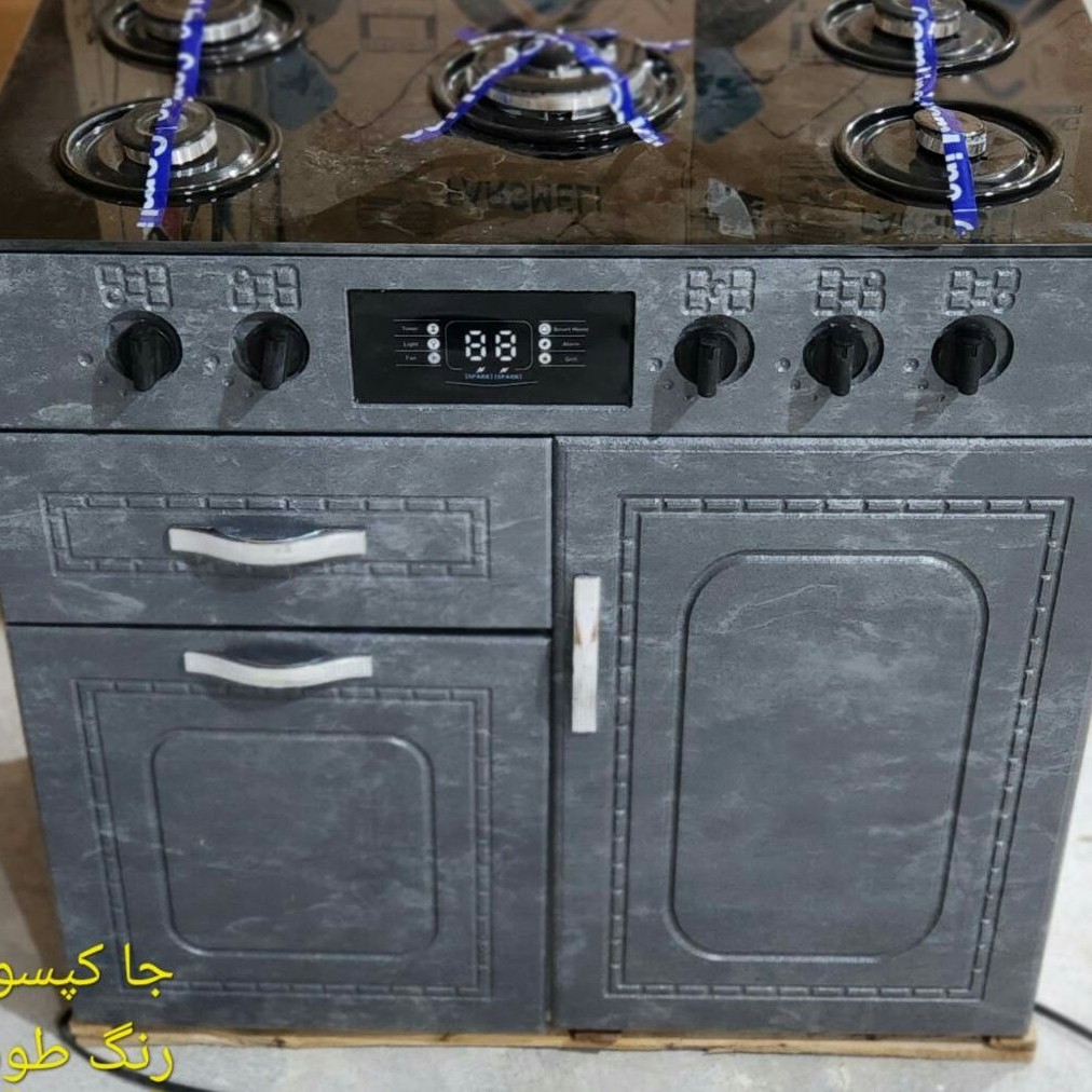 اجاق گاز کابینتی جا کپسولی دار