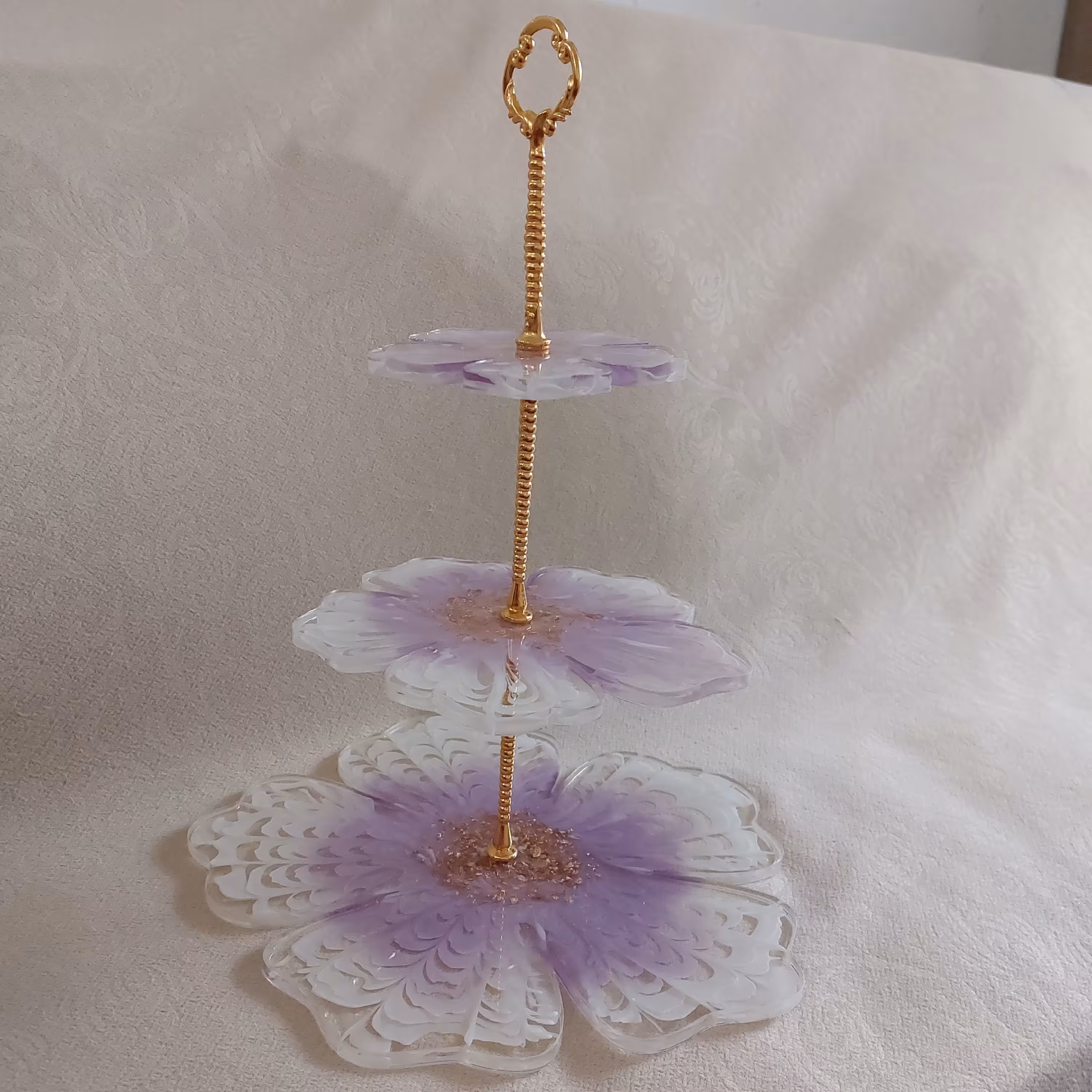 ظرف رزینی شیرینی خوری یاسی 