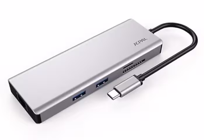 هاب 9 پورت USB-C برند JCPal | فروشگاه آرتل