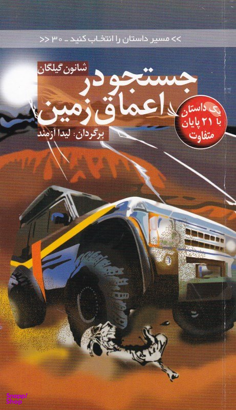 کتاب مسیر داستان را انتخاب کنید 30: جستجو در اعماق زمین اثر شانون گیلگان انتشارات دیبایه
