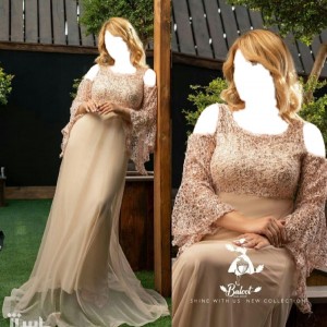 پیراهن مهمانی زنانه تور