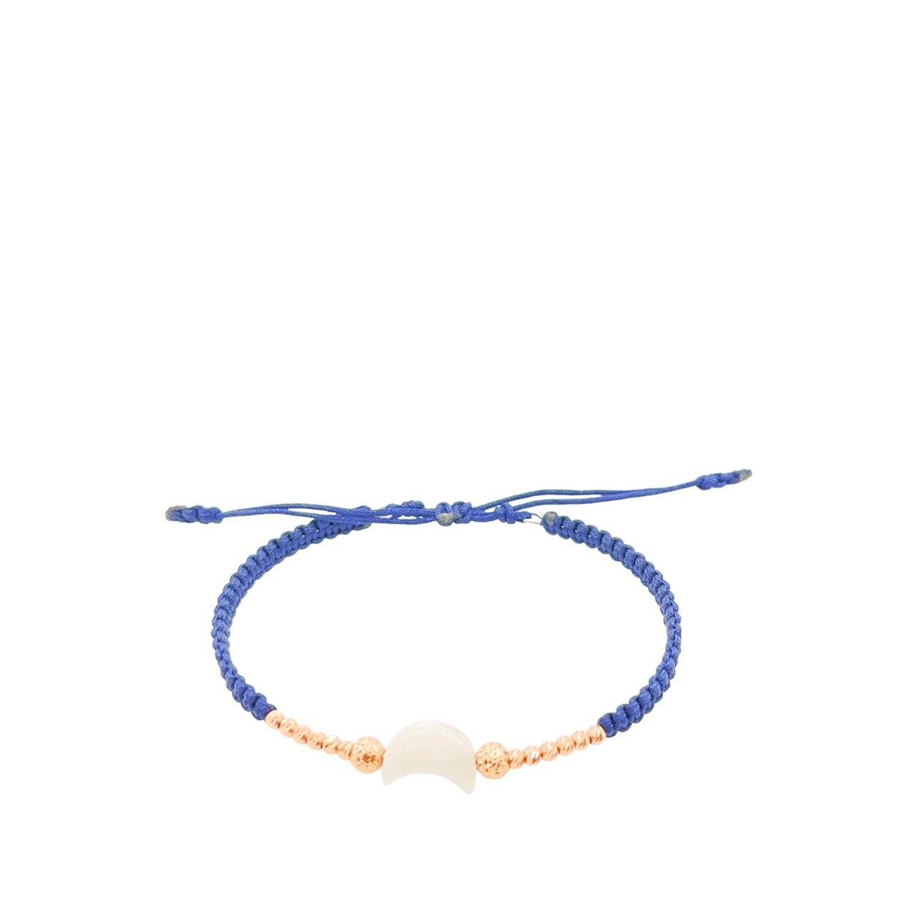 دستبند طلای 18 عیار تلفیقی سنگ و بند پارچه ای کدDP32