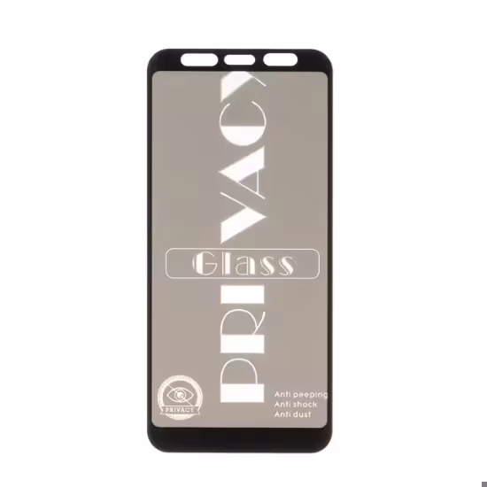 گلس گوشی Full Cover Privacy برای Samsung A750 / J4 Plus / J6 Plus / J4 Core / A7 2018