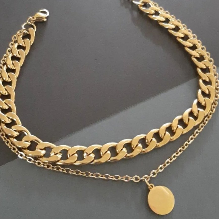  دستبند جنس استیل 