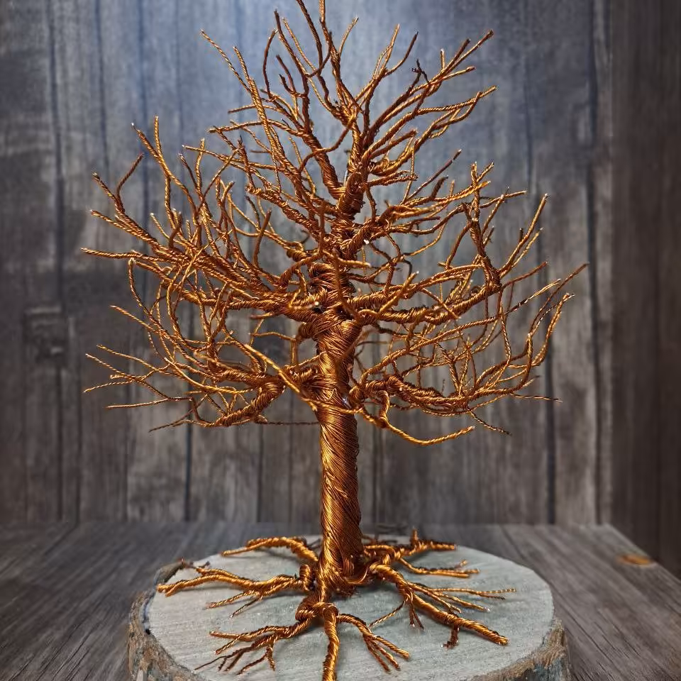 درختچه پاییز💥مسی رنگ 💥با اندازه وسایز مورد نظر مشتری 💥