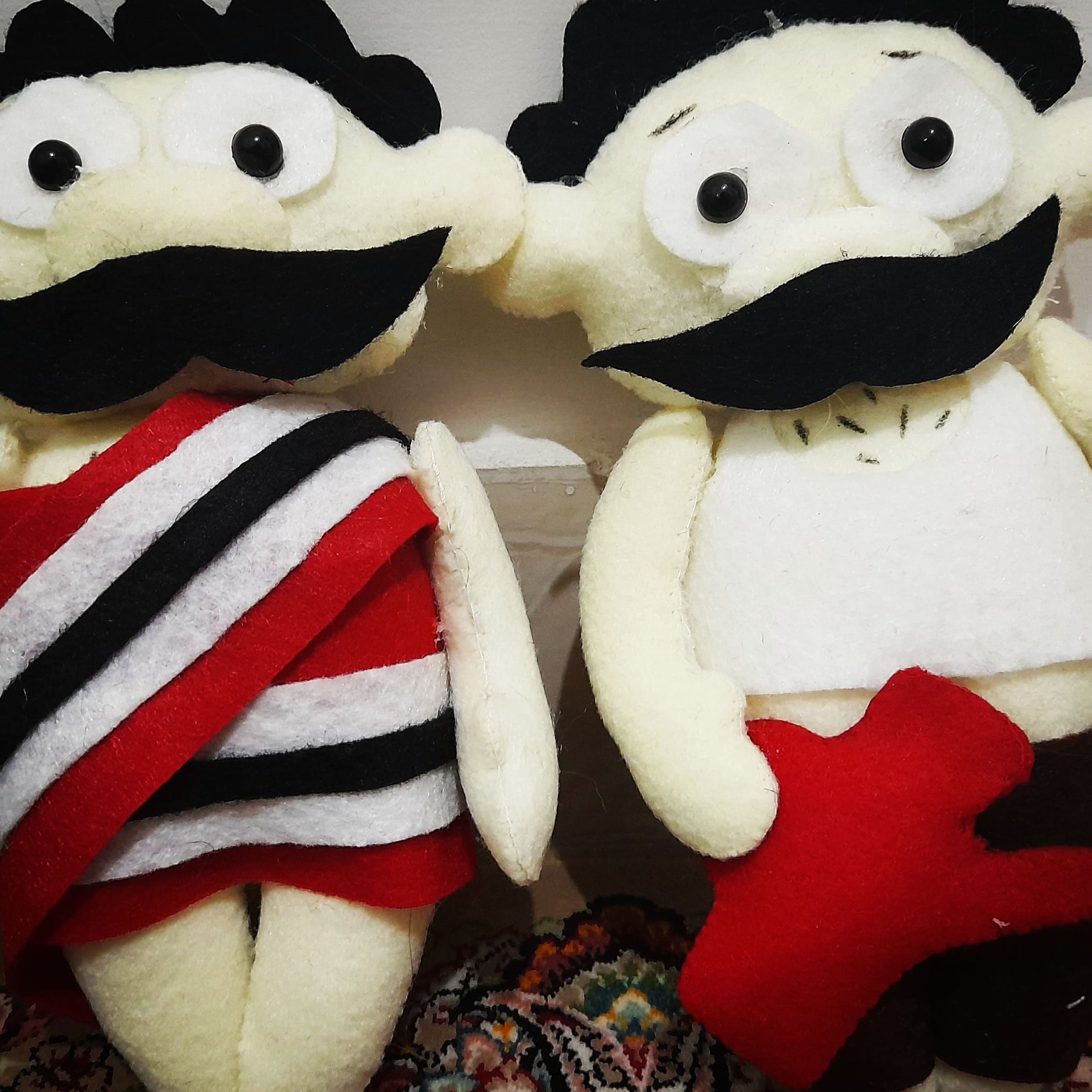 عمو سیبیلو نمدی تزئینی حمام و دستشوئی بزرگ