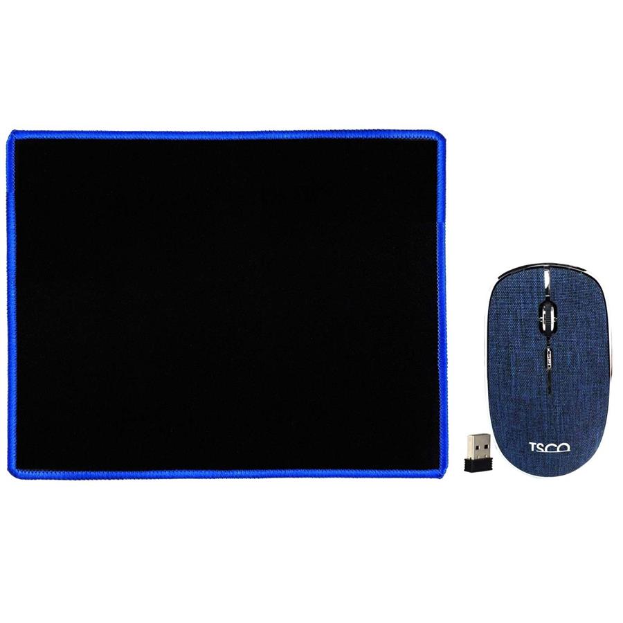 ماوس بی سیم تسکو مدل TM 690W به همراه ماوس پد