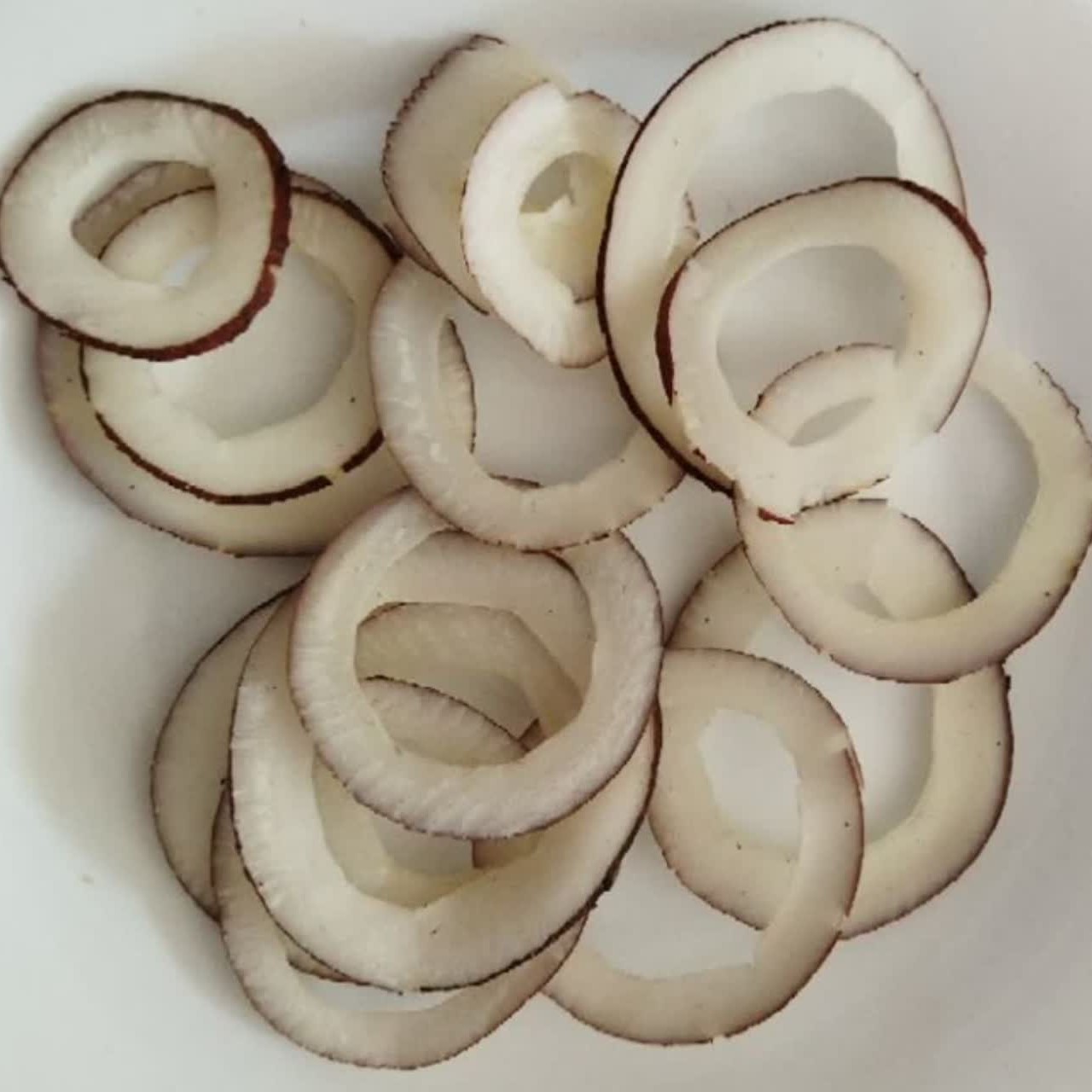 نارگیل خشک 100 گرمی ترد و خوشمزه