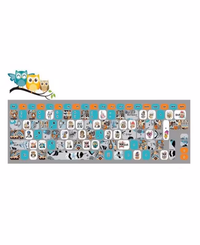 استیکر کیبورد طرح جغد