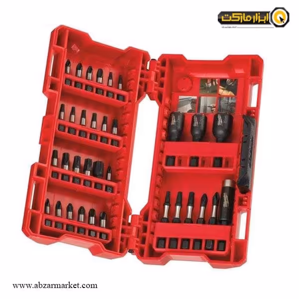 ست سر پیچ گوشتی میلواکی 33 عددی مدل MILWAUKEE-33pc