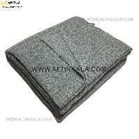 شال مبل بافت سوپر (تراکم بالا) طرح فستیوال سایز 160×220 طوسی