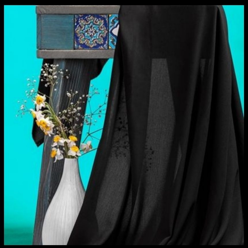 پارچه چادر مشکی حریر اسود ایرانی شهرکرد