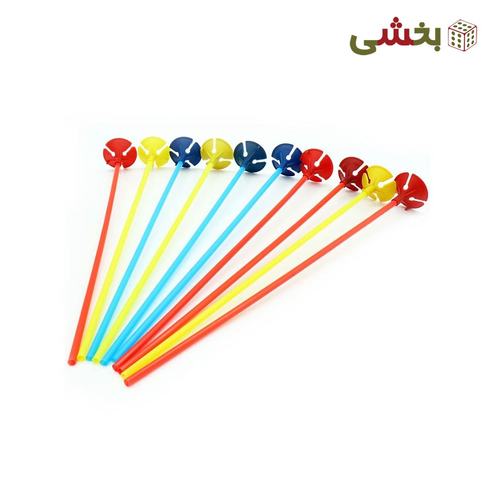 نی بادکنک بسته 10 عددی