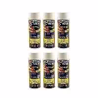 اسپری رنگ رینگ پلاست سفید دوپلی کالر مدل sprayplast حجم 400 میلی لیتر مجموعه 6 عددی