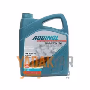 روغن موتور  10W40 آدینول 4 لیتر