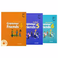 کتاب Grammar Friends 4_5_6 اثر جمعی از نویسندگان انتشارات ابداع 3 جلدی