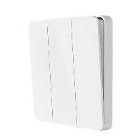 سوئیچ دیواری هوشمند سه پایه  شیائومی  Xiaomi Wireless Wall Switch 3Gang MJKG01-3YL