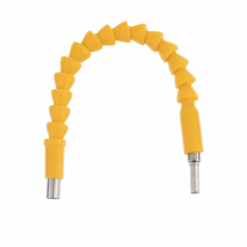 رابط خرطومی سر دریلی (رنگ زرد) (پس کرایه)
