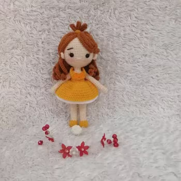 عروسک بافتنی پرنسس بلا
