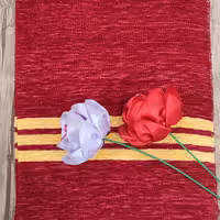 حوله مخمل دستباف طرح 6