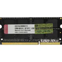 رم لپ تاپ هایپرایکس 8GB مدل DDR3L باس 1600MHZ-12800 چین HX316LS9IBK2-16 تایمینگ CL9