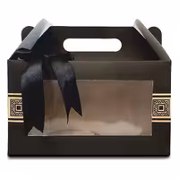 جعبه کرافت ترحیم (پنجره دار) - بسته 10 عددی