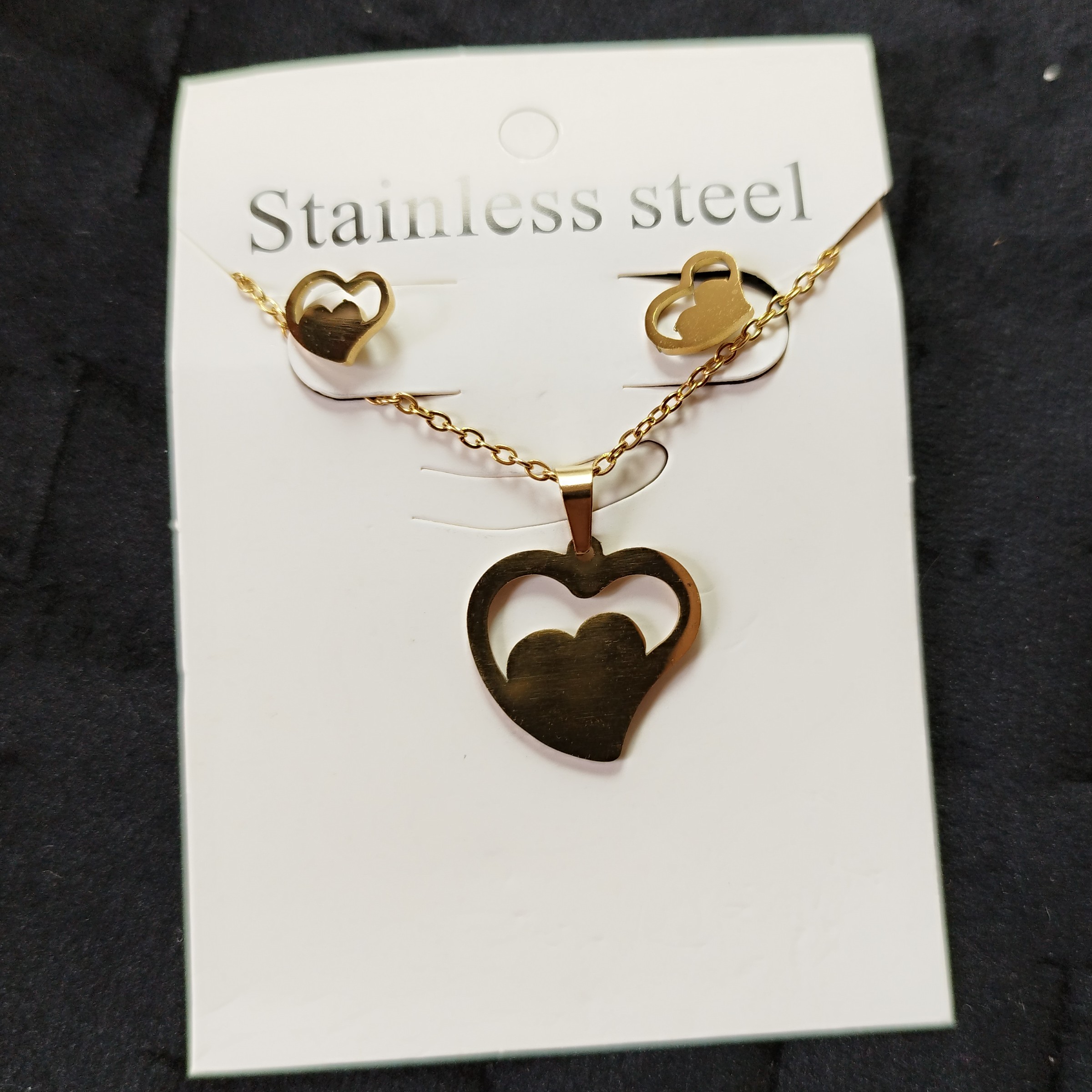 نیم ست رنگ ثابت قلبی