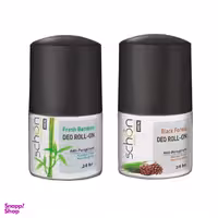 رول ضد تعریق مردانه شون (Schon) مدل Fresh Bamboo به همراه رول ضد تعریق مدل Black Forest حجم 50 میلی‌ لیتر