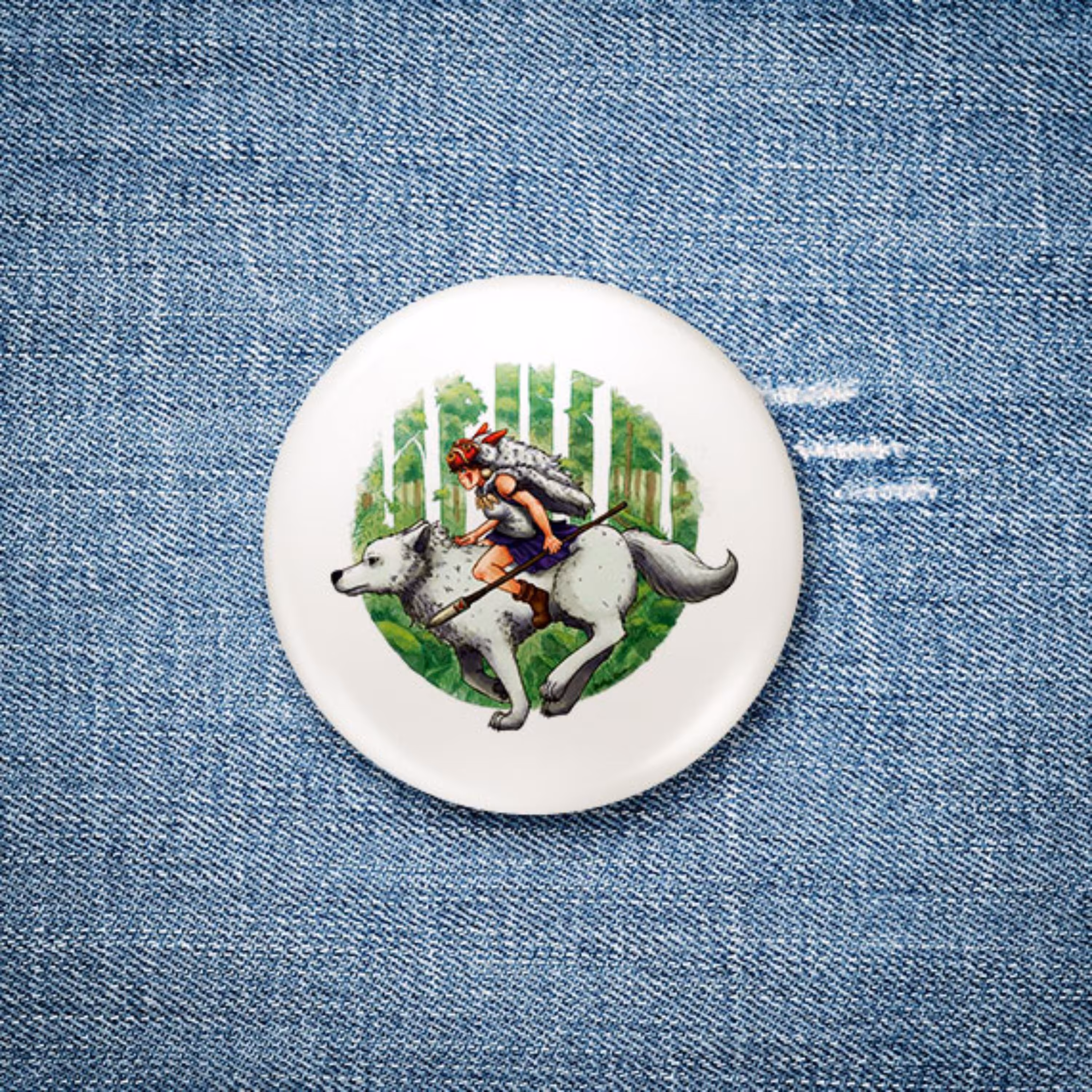 پیکسل شاهزاده مونونوکه (مجموعه 4تایی) - آرت باکس