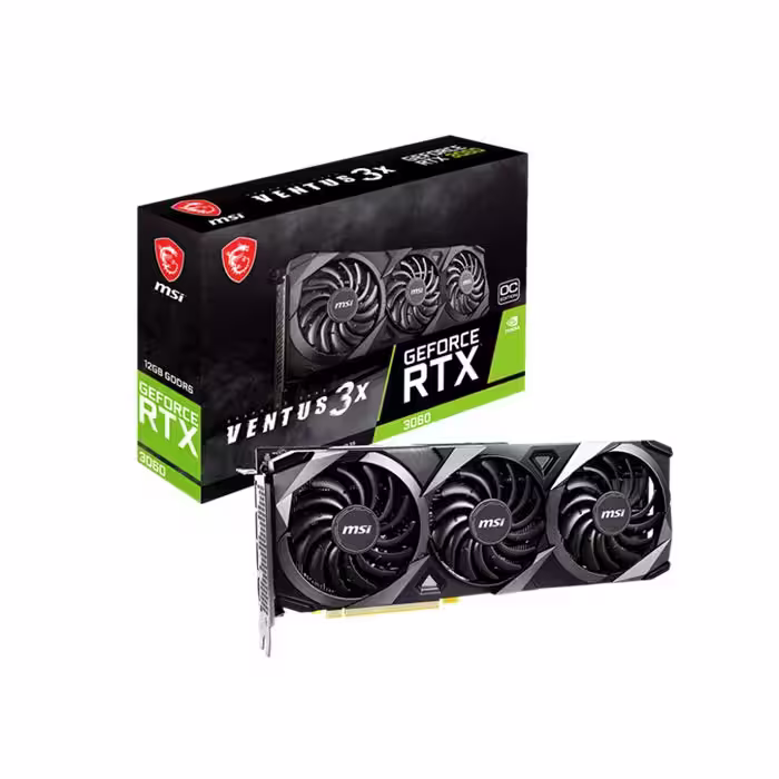 کارت گرافیک ام اس آی MSI GeForce RTX 3060 VENTUS 3X 12GB OC