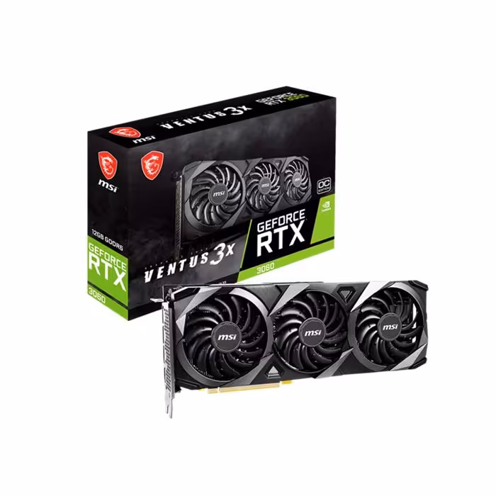 کارت گرافیک ام اس آی MSI GeForce RTX 3060 VENTUS 3X 12GB OC