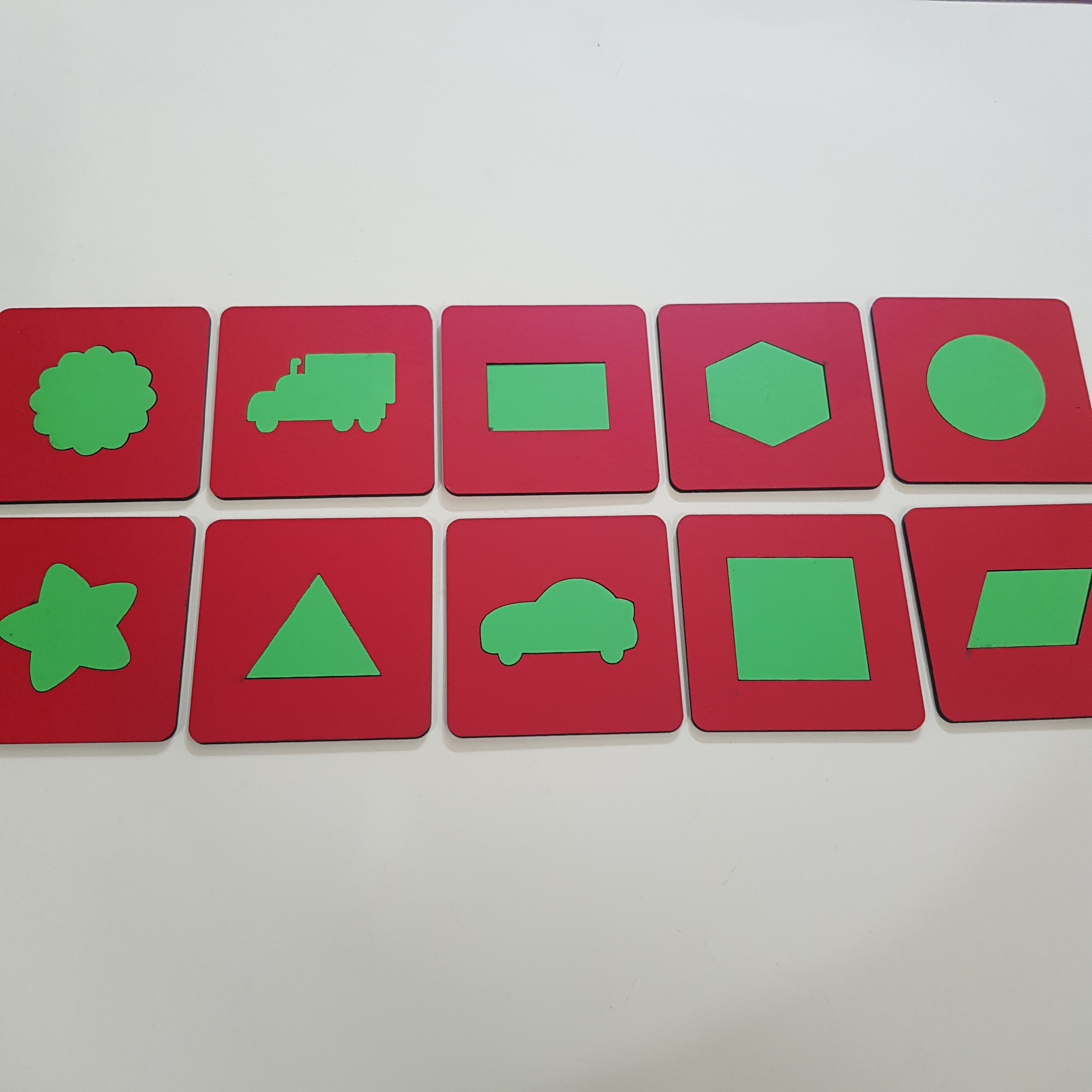 پازل اشکال هندسی 