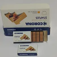سوزن منگنه شماره 10 دستگاه دوخت برند کرونا مسی رنگ 