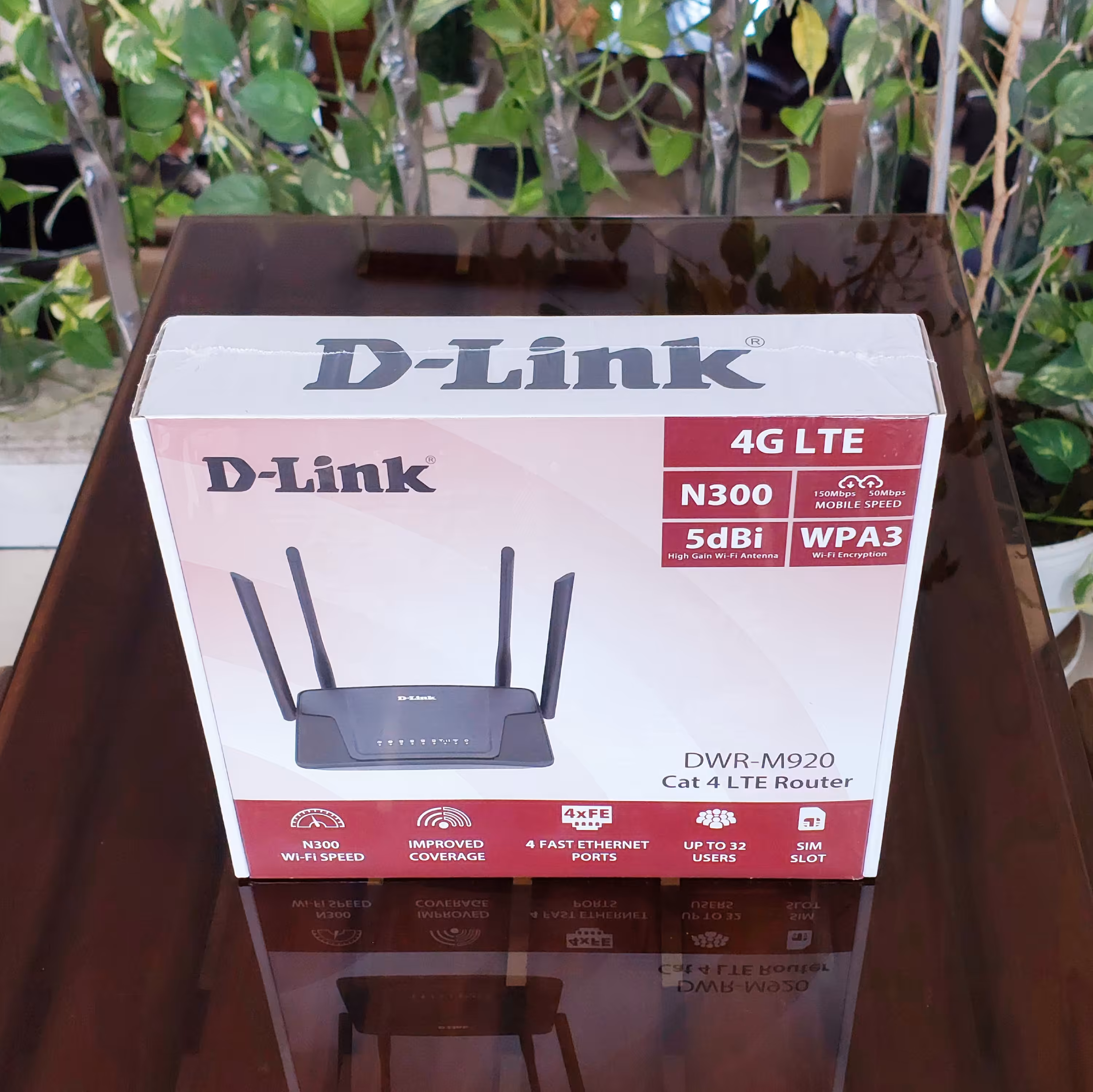 مودم سیم کارت خور 4G LTE دی لینک M920 با گارانتی