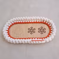 زیر لیوانی زیبای تریکویی