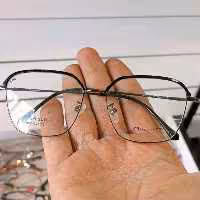 عینک طبی مردانه سایز بزرگ با قابلیت تعویض عدسی های نمره دار