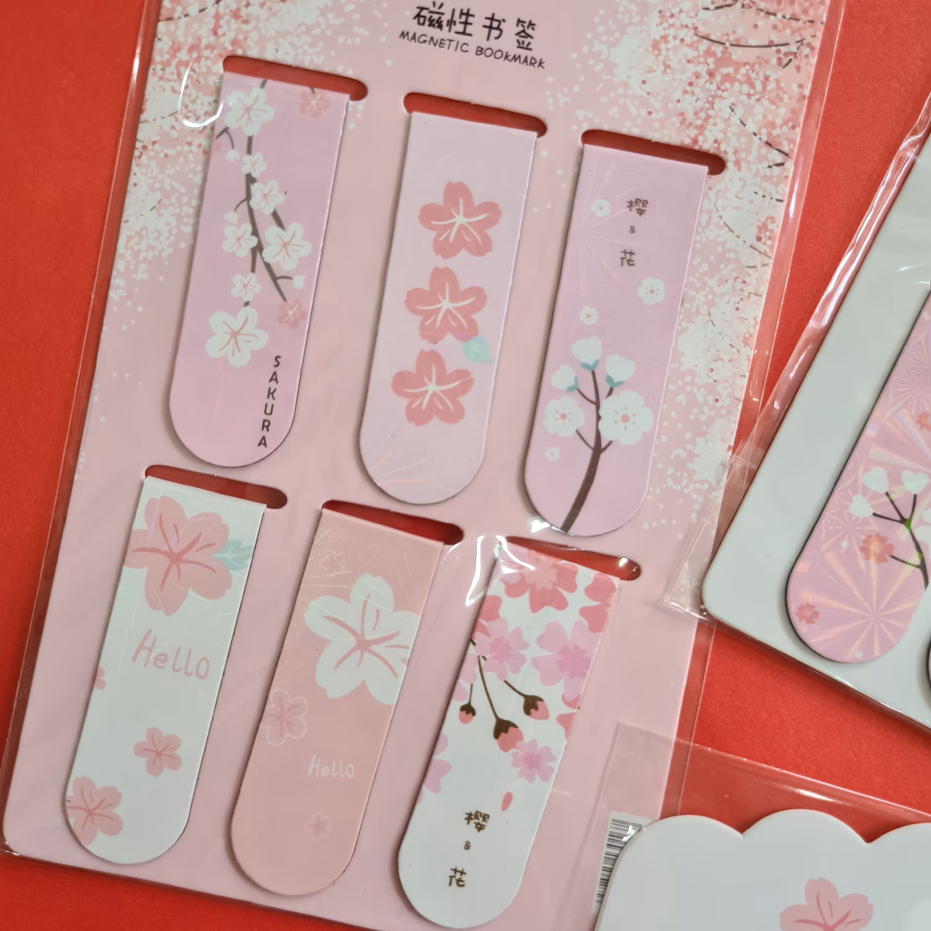 بوک مارک مگنتی شکوفه