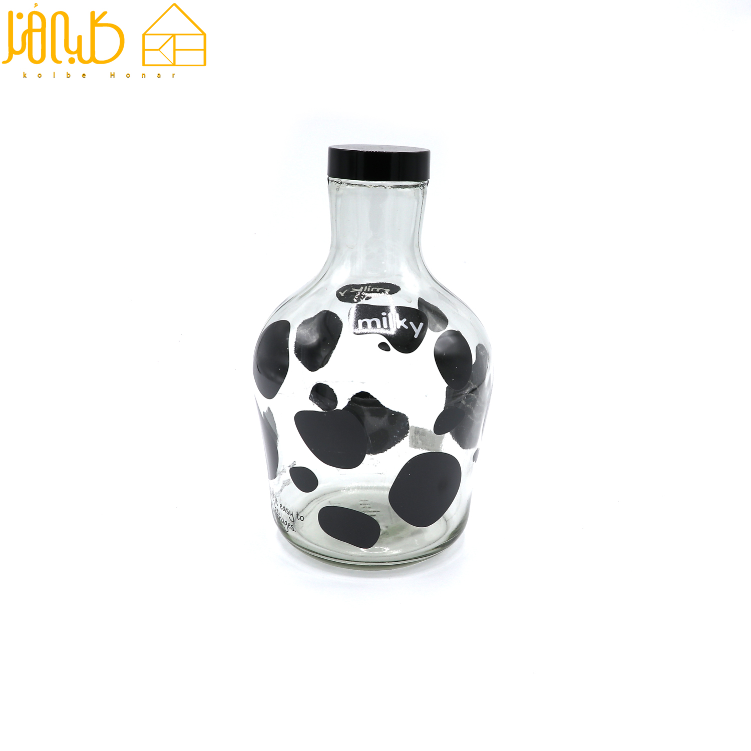 بطری شیر ارس طرحدار