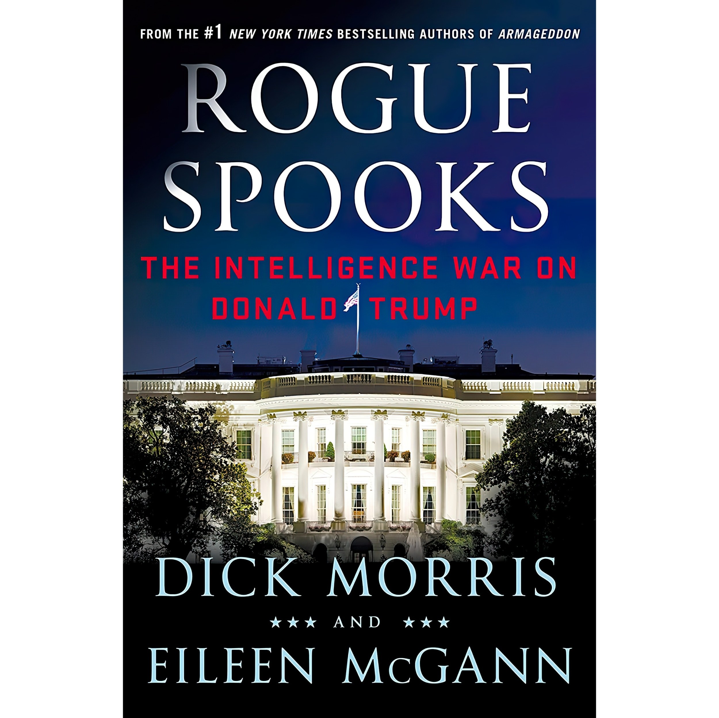 کتاب زبان اصلی Rogue Spooks اثر Dick Morris and Eileen McGann