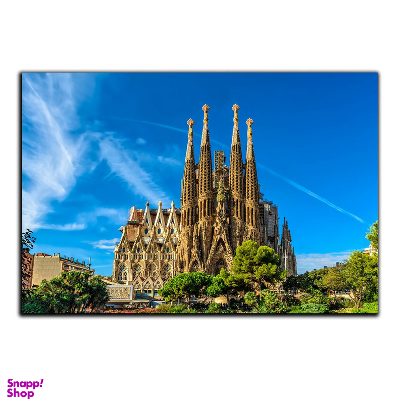 تابلو شاسی بکلیت طرح کلیسا ساگرادا فامیلیا مدل SH-831