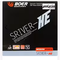  رویه راکت پینگ پنگ بویر SRIVER-HE قرمز 