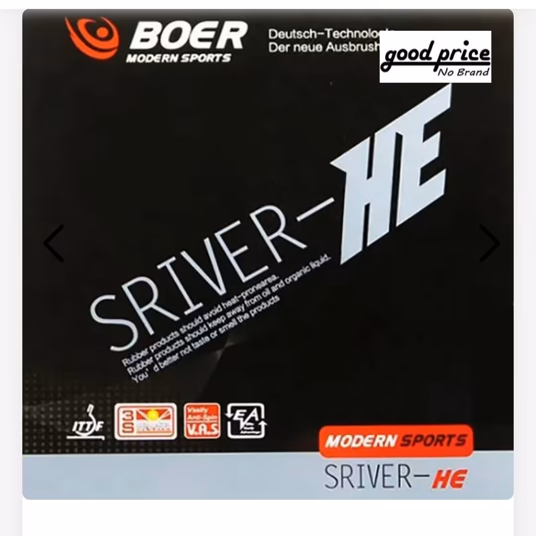  رویه راکت پینگ پنگ بویر SRIVER-HE قرمز 