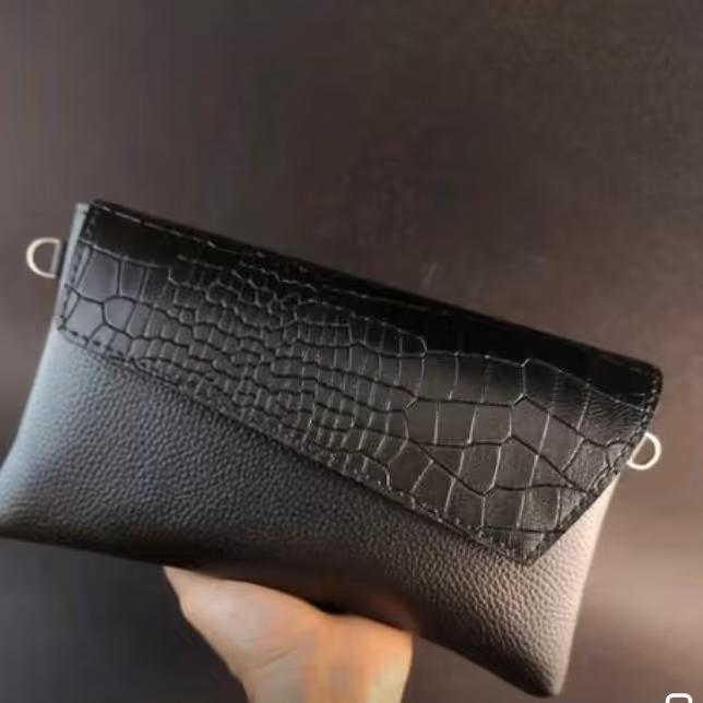 کیف دست دوز چرم طبیعی،کیف  مجلسی . کیف روزانه