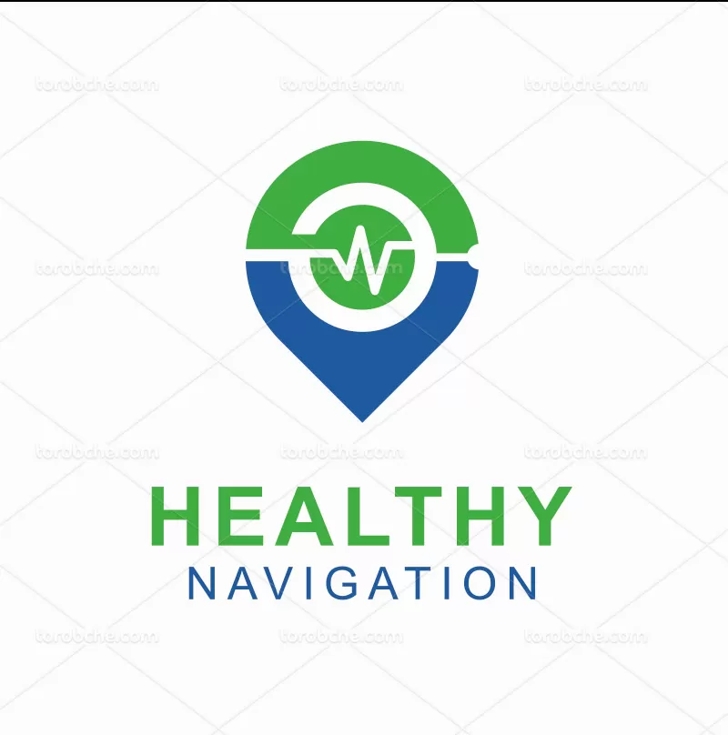 وکتور لوگو سلامت | گرافیک با طعم تربچه