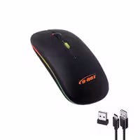ماوس Bluetooth &amp; wireless سایلنت شارژی دی نت مدل DT-988