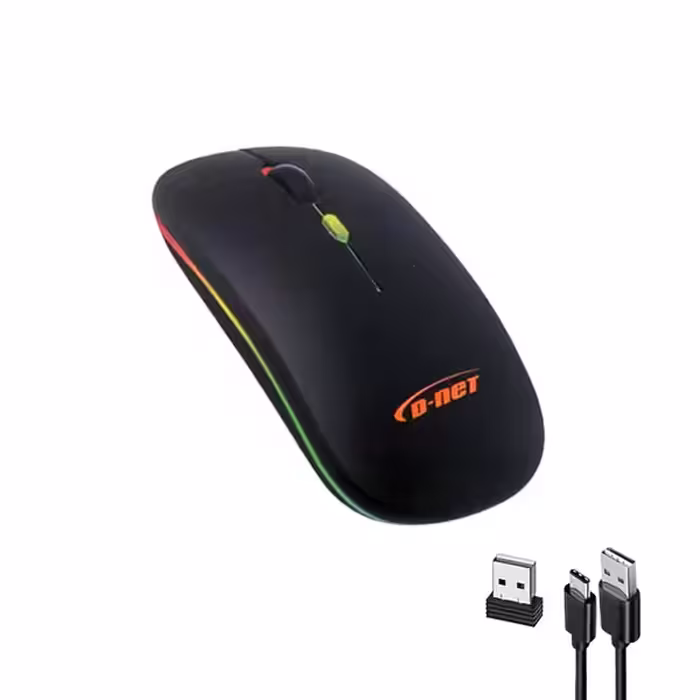 ماوس Bluetooth &amp; wireless سایلنت شارژی دی نت مدل DT-988