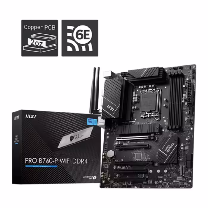 مادربرد ام اس آی PRO B760-P WIFI DDR4