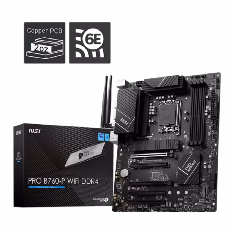 مادربرد ام اس آی PRO B760-P WIFI DDR4