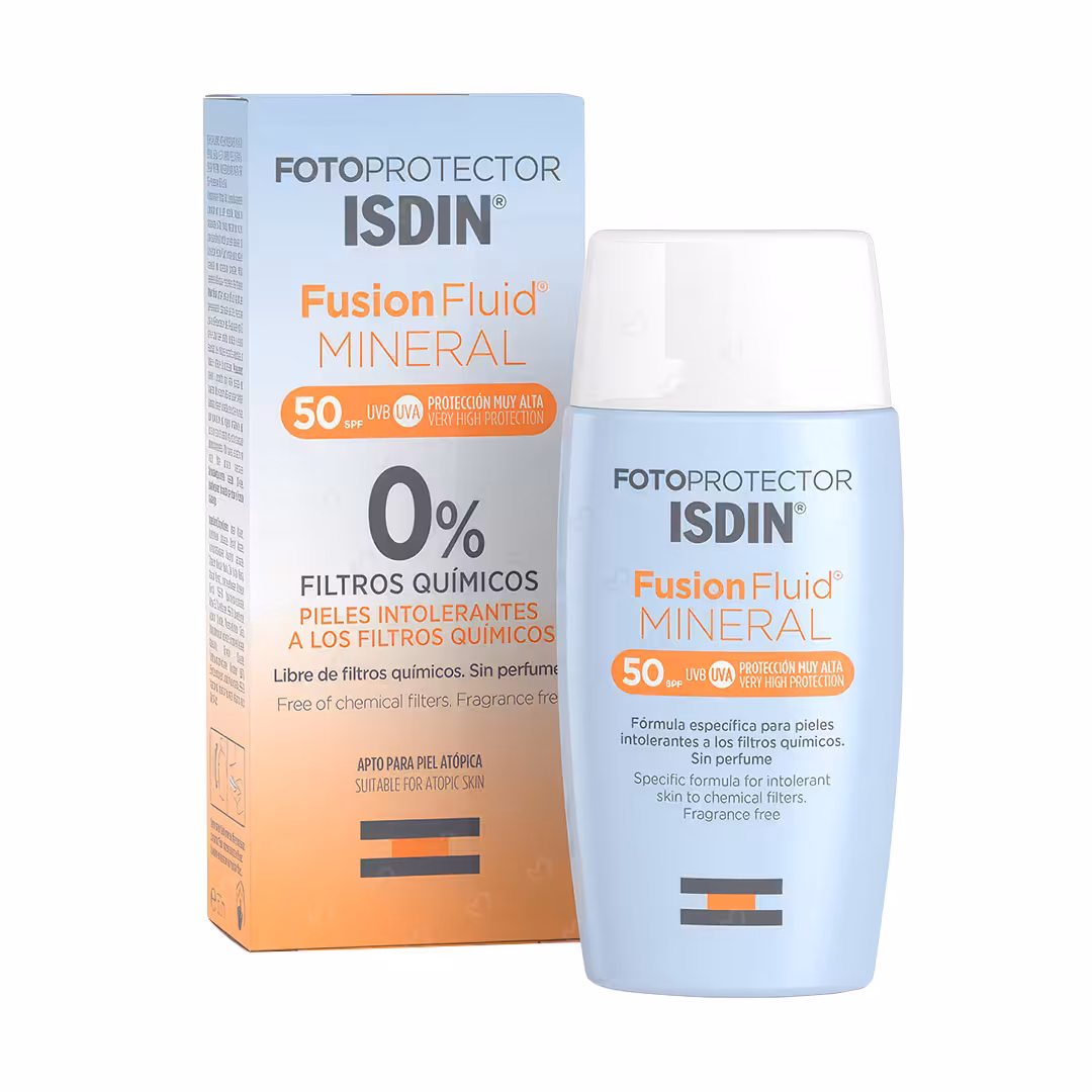 قیمت و خرید ضد آفتاب ایزدین مدل Fluid MINERAL حاوی SPF50 حجم 50 میلی لیتر ⚡ اصل