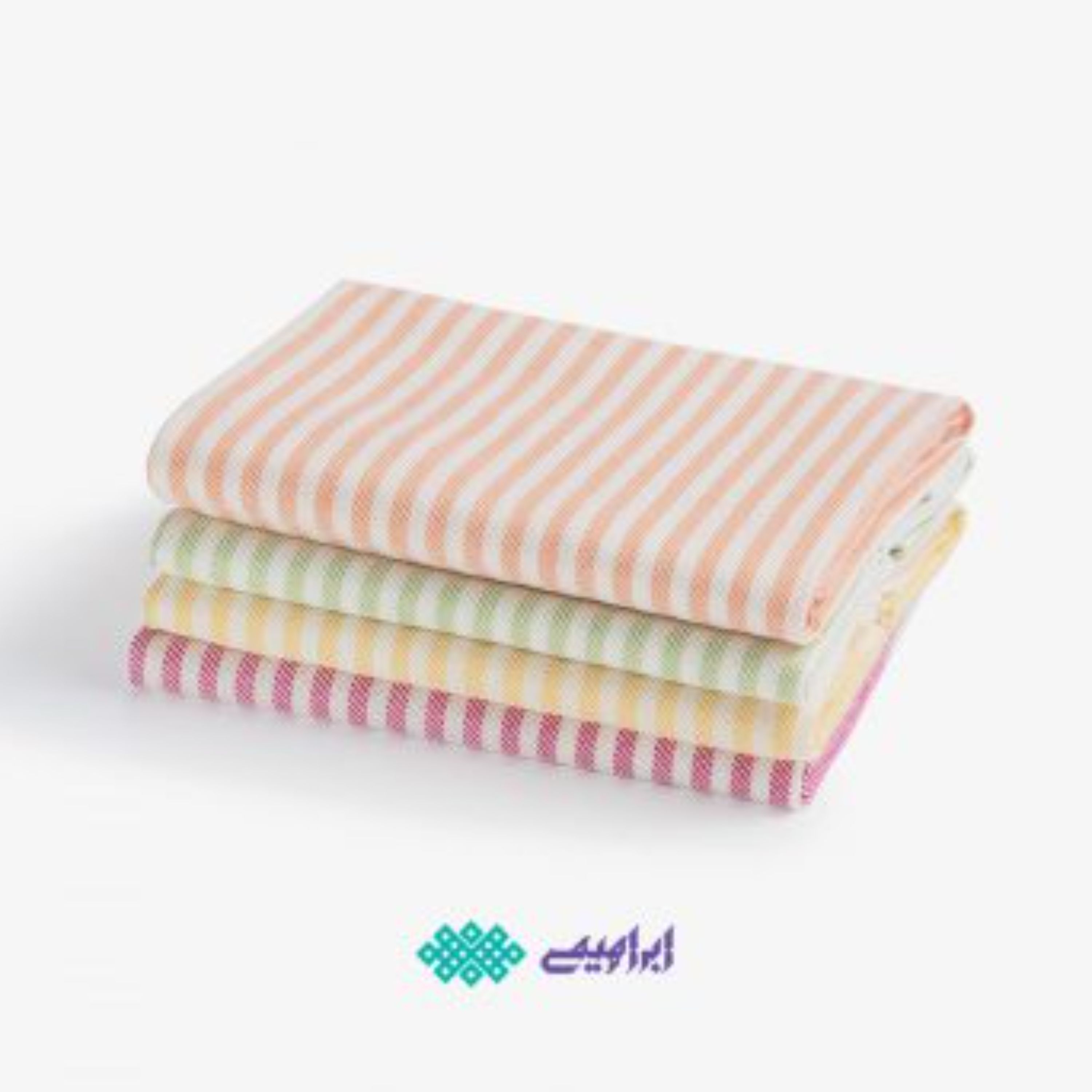دستمال تنظیف 3 عددی ابراهیمی یزد طرح R04